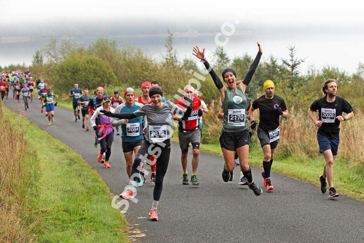 Kielder Marathon, 2019 Kielder Marathon and Half Marathon.  Photo: David T. Hewitson/Sports for All Pics